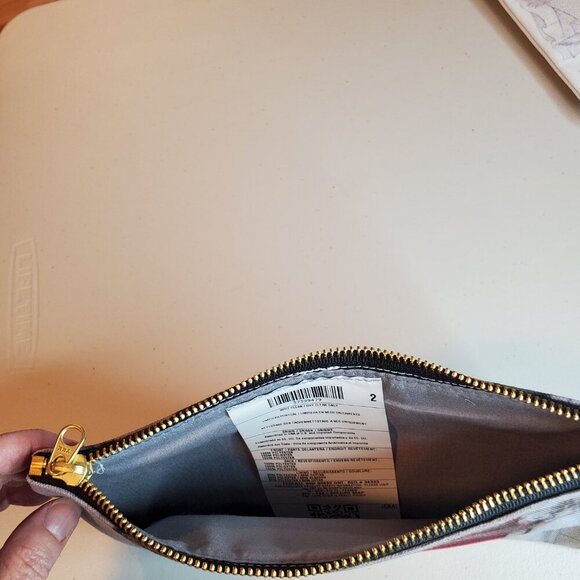 NEW Cartier Paris Awning Photo Art w/ Lit Animal, Zip Pouch by Al Hirschfeld - Picture 4 of 5